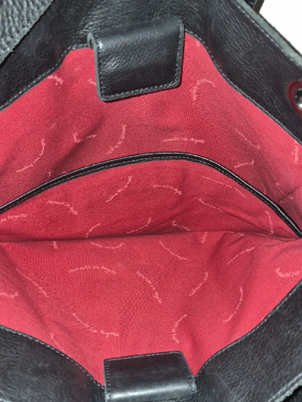 Hammit Vintage Leather Tote Bag - Classic Studded Shoulder Bag - Picture 6 of 6